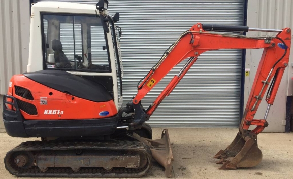 Аренда мини-экскаватора Kubota KKX 61-3