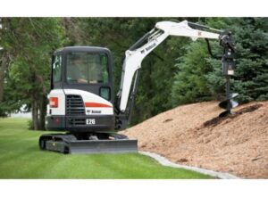 Аренда гидробура на базе Bobcat E26