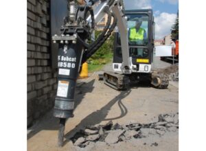 Аренда гидромолота на базе Bobcat E 26