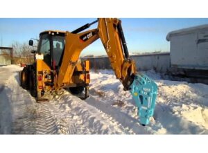 Аренда гидромолота на базе CAT 432e
