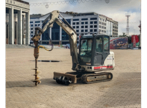 Аренда гидробура на базе Bobcat 331